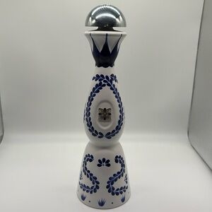 Clase Azul Reposado 750ml Tequila Empty Blue & White Bottle